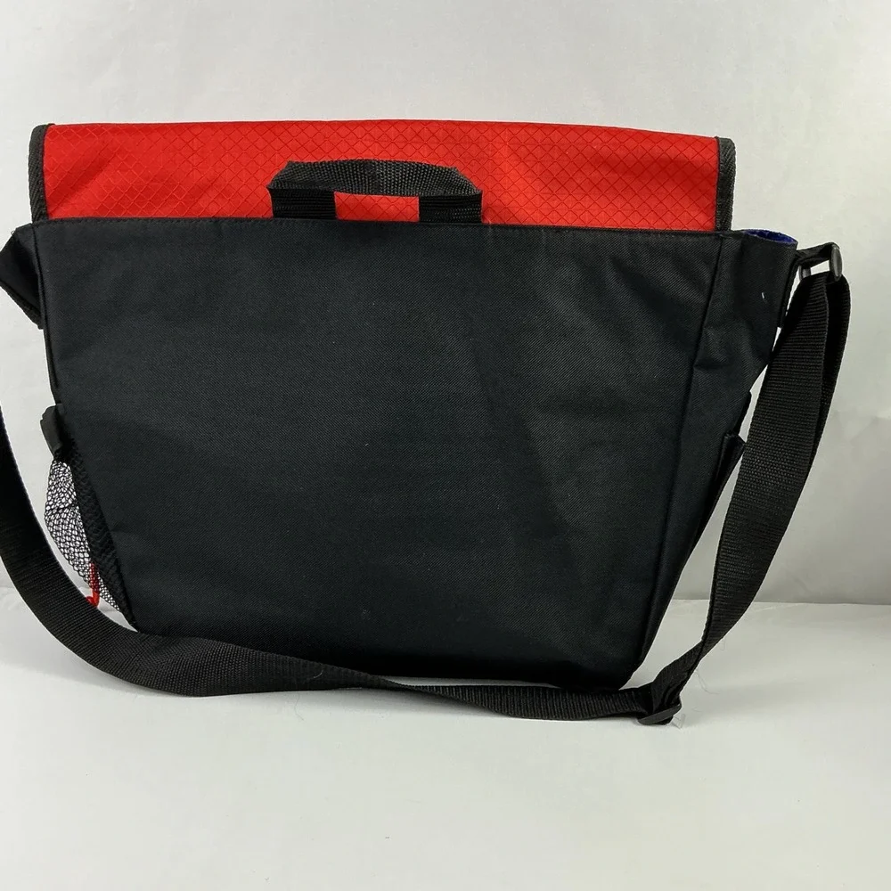 NASCAR Racing Messenger Bag Red‎ Black Shoulder Bag Racing Cars Logo